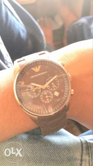 EMPORIO ARMANI New watch orignal with bill and