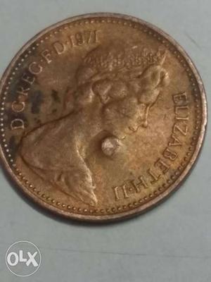  Elizabeth Round coin