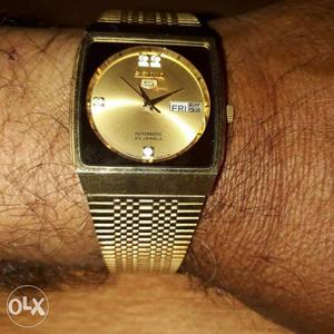 Golden Seiko 5 made in Japan 23 jewels good