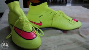 Green Nike Cleats