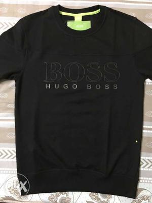HUGO BOSS Men's Sweatshirt - Black