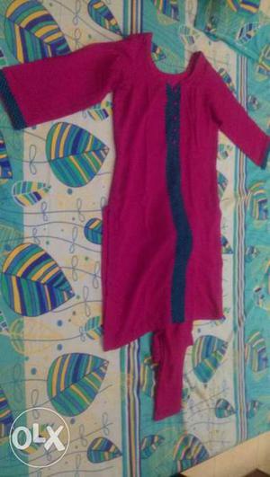 Hardly Used Ladies Shirt and Churidaar set for sale.!