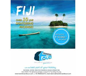 Heaven Fiji Island sightseeing packages starting from -
