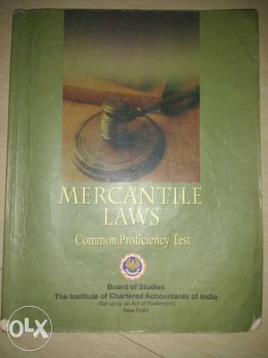 It's an mercantile law book of cpt exm.It's just