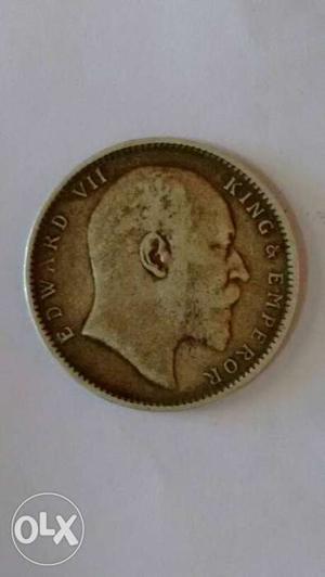 King And Emperor Edward 7th Coin