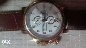 Mont blanc orignal Swiss watch with original latther stap