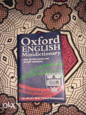 Oxford English Minidictionary Book