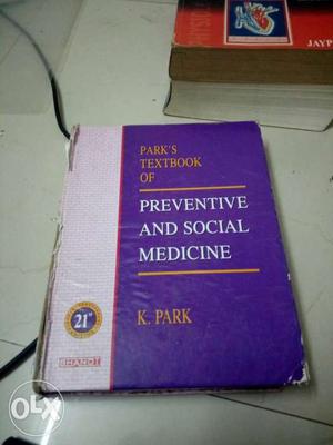 Park's Textbook Of Preventive And Social Medicine By K. Park