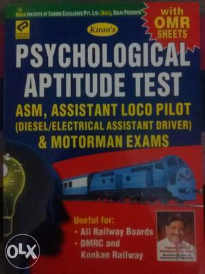 Psychological test book for DMRC CRA SC/TO and