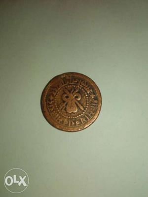 Round old Coin