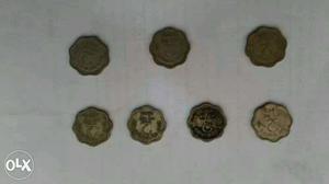 Seven Scallop Edge Gold Coins