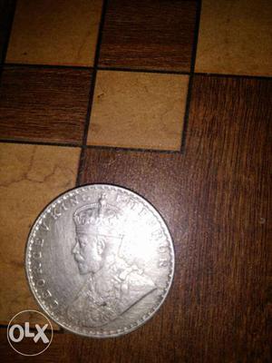 Silver George V King Coin