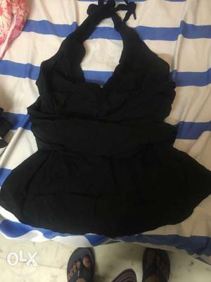 Women's black Halter Top Original Bebe Branded