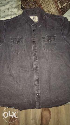 Zara washed black Shirt size XL. great condition