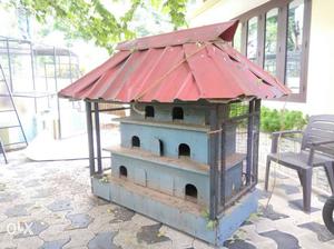9 room pigeon cage made of waterproof Marine