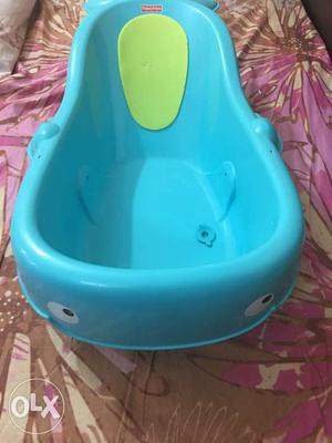 Baby's Blue Fisher Price Bathtub