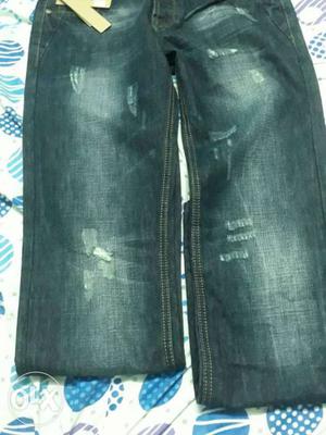 Blue denim jeans last piece W 30 Imported from goungzou