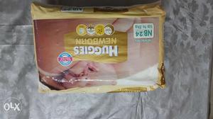 Huggies New Born Diapers upto 5 kg 2 packets of