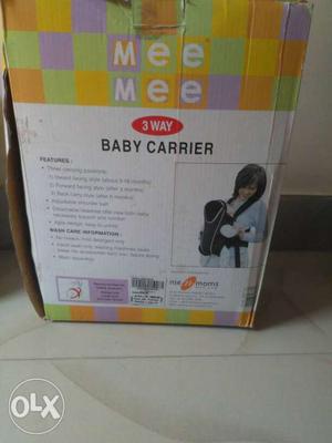 Mee Mee 3-way Baby Carrier Box- UnUsed