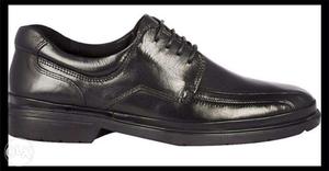 New black leather formal shoe at Rs.799