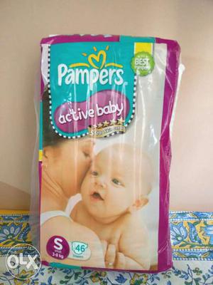 Pampers Activ baby - small 3-8 kg (46 diapers) -