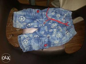 Toddler's Blue Denim Pants