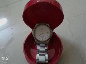 Vintage casio stainless steel watch more than