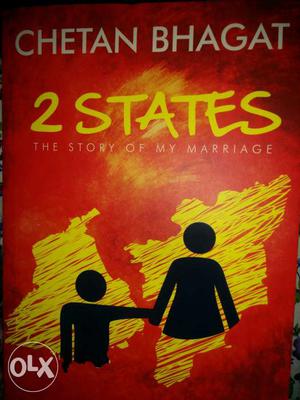 2 States Chetan Bhagat novel. Book in excellent