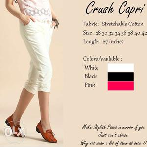 Capri more color available