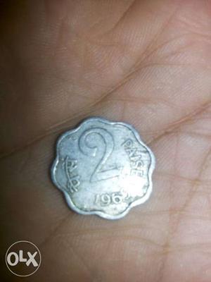 Collectors it is ancient 2 paise of  mfg.&I