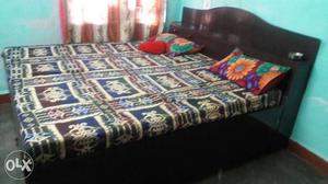 Double bed with mattress only 