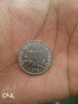  France Silver Round Coin