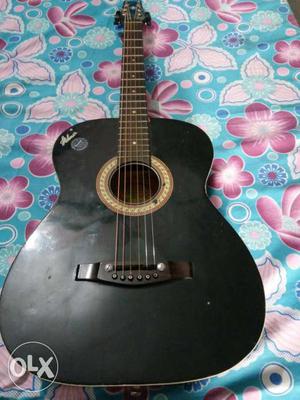 Full size HOBMER company acoustic guitar of