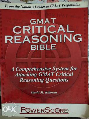GMAT powerscore Critical Reasoning Bible