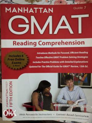 Gmat manhattan reading comprehension guide book