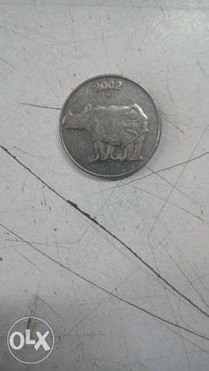 I sell my 25 paise coin (rhyno ) mark only