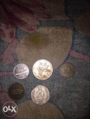I want to sell five old coins