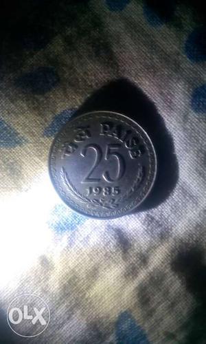Round 25 Coin