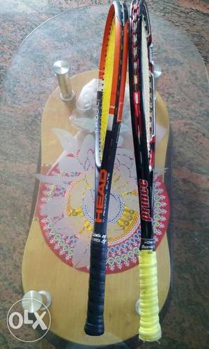Tennis racquets Prince & Head for sale purchased