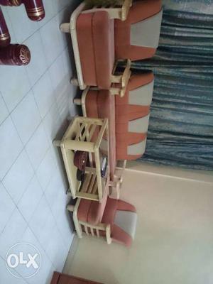 Want to sell sofa set of solid wood