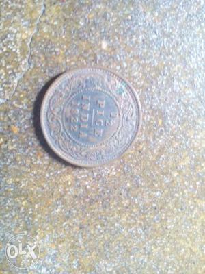  coin 1/2pice Indian