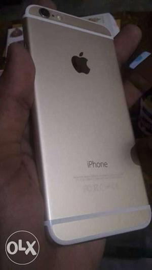 Apple iPhone 6 Gold 16gb with Leather Case