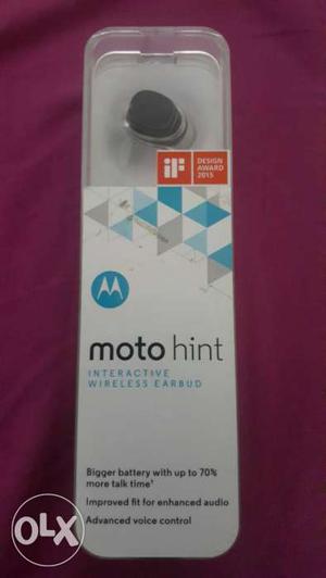 Brand new unused Moto hint Interactive Wireless