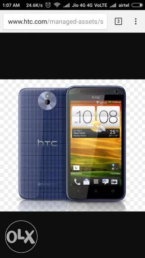 HTC desire 501 touch cracked but in working