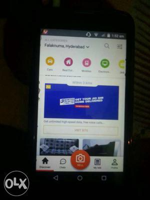 Hi iwant to sell my lg k7 Good condition box