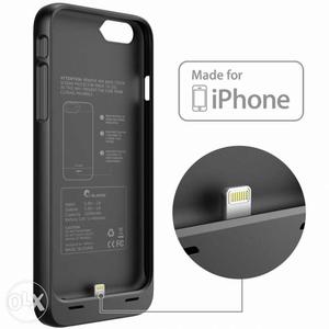 Iphone 6 Pebble Charger Plus Cover - 2 in 1 for