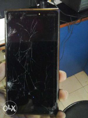 Lumia 830 with cracked display,. Touch working