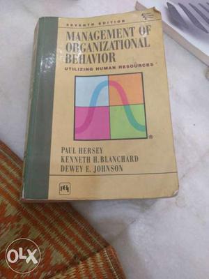 Management Of Organizational Behavior Book