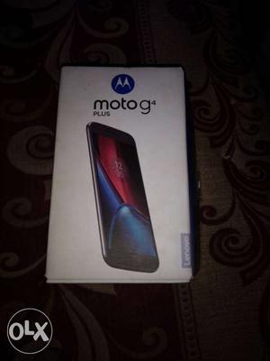 Moto g4 plus one month used very good condition