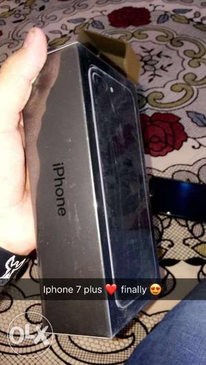 Need to sell my iphone 7 plus 128gb jet black